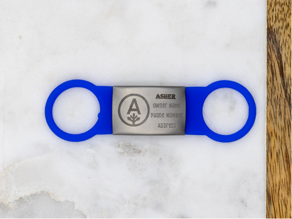 Stainless Steel Silent Dog Tag