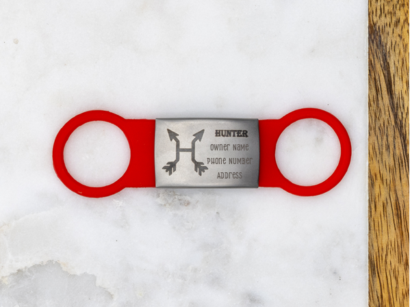 Stainless Steel Silent Dog Tag