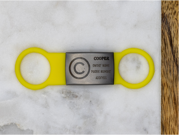Stainless Steel Silent Dog Tag
