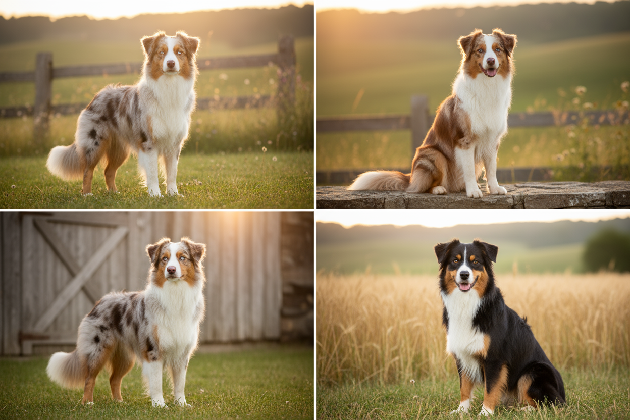 Australian Shepherd Dog Breeding Listing Photography