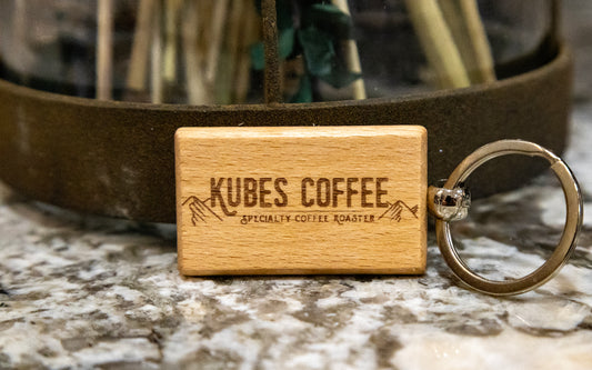 Custom Engraved Wooden Keychain