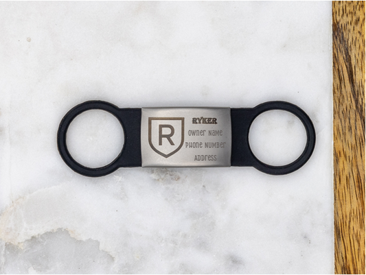Stainless Steel Silent Dog Tag