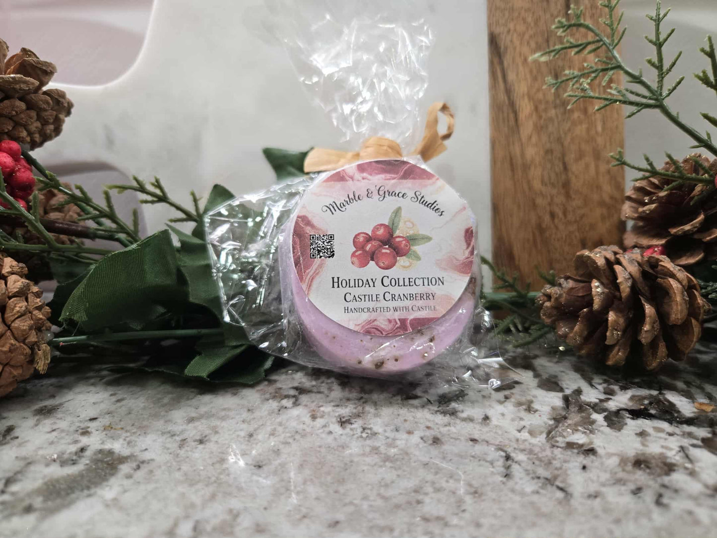 Holiday Collection Loofah Soap
