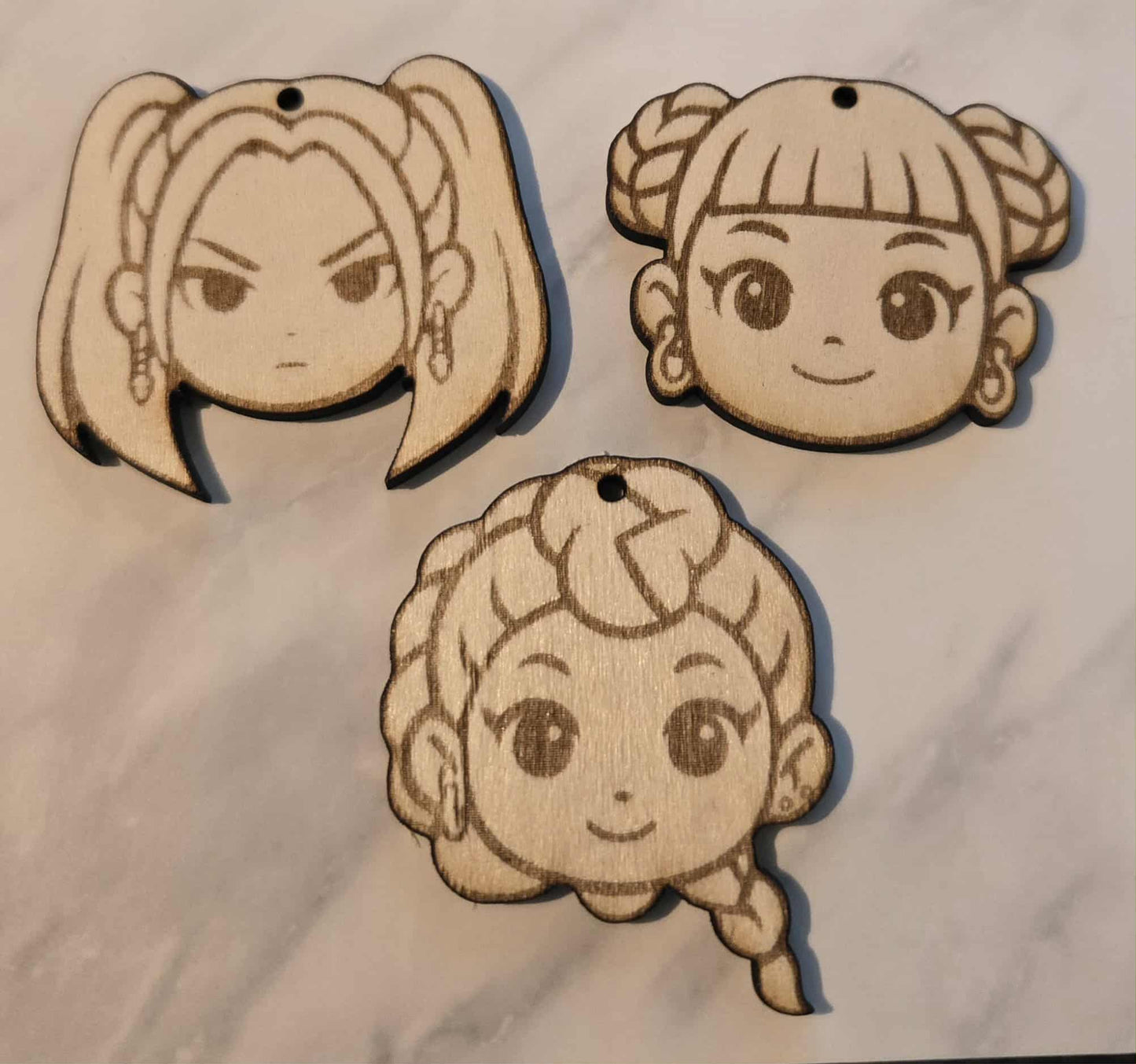 Kpop Demon Hunters Huntr/x Keychains