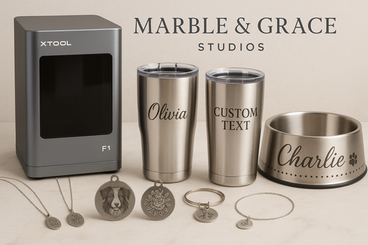 Personalized Metal Engraving - Dog Tags, Tumblers, Bowls & More