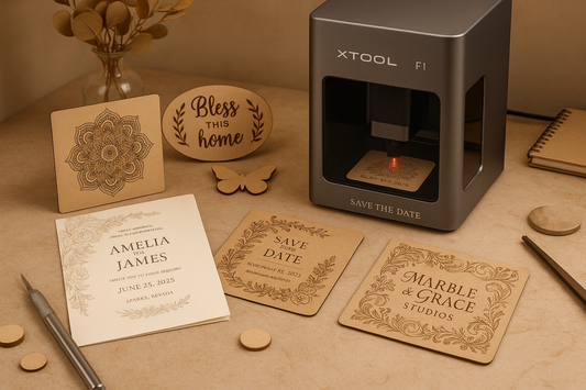 Personalized Engraving on Paper, MDF & More