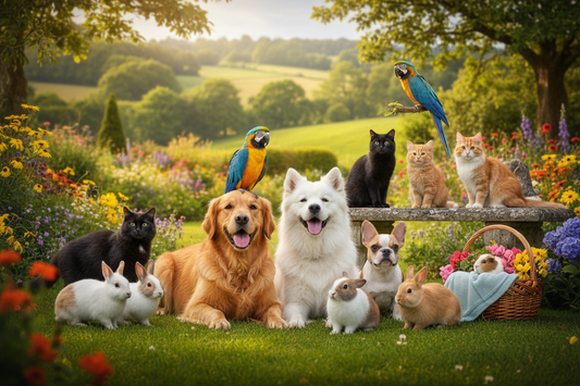 Pet Photography Deluxe Session outdoor, many different animals